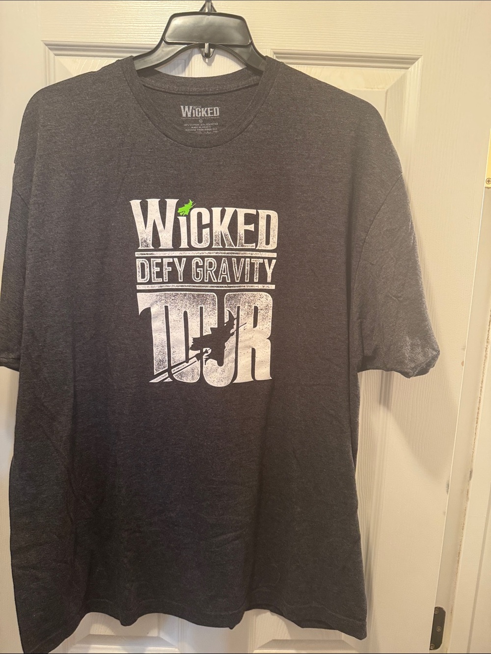 Defy Gravity Tour Men’s T-Shirt - Charcoal